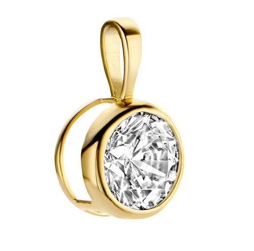585 real gold - gold, simple