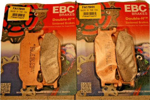 Ebc bremsbeläge sintermetall - bremsbeläge,