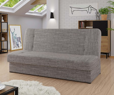 Sofa Appolinia mit Bettkasten und Schlaffunktion Polstersofa Neu Schlafsofa M24
