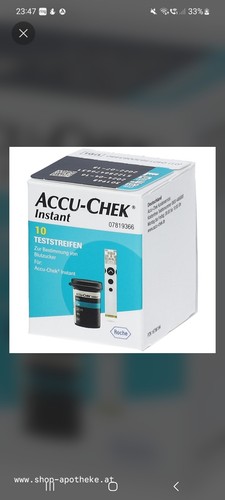 Aviva accushek instant - instant, 7