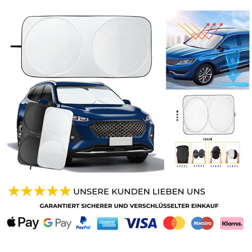 Auto sonnenschutz frontscheibe - auto,