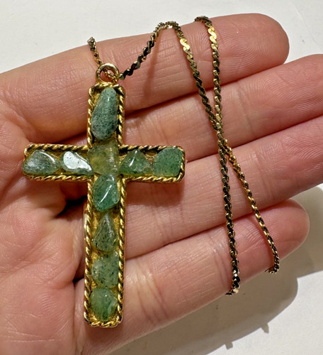 Vintage grün kieselstein jade - grün,