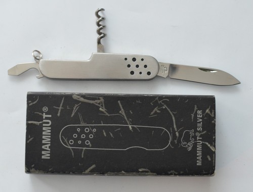 Mammut silver taschenmesser - mammut,