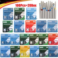 100Stück Dental-Diamantbohrer
