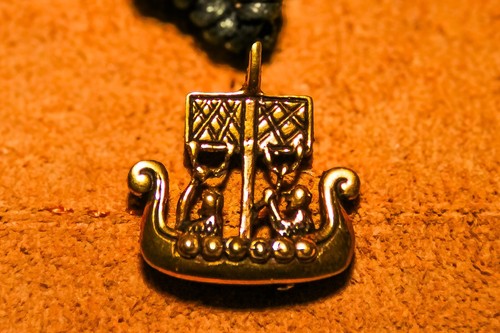 Wikinger drachenboot anhänger - drachenboot,
