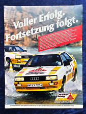 HB Zigaretten,  Fahrer Training , originale Werbung aus 1987