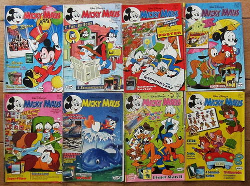 Micky maus hefte sammlung - micky, sammlung,