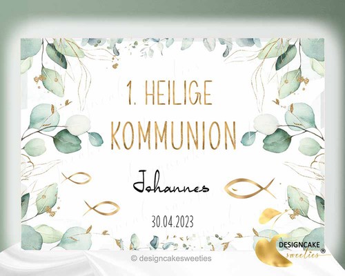 Tortenaufleger kommunion - tortenaufleger,