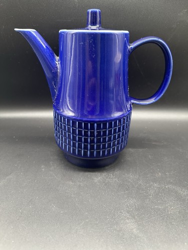 Vintage kaffeekanne blau ca - vintage,