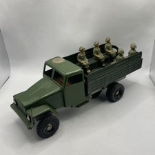 MSW MSB LKW NVA grüner Mannschaftswagen 5 NVA-Soldaten 60er DDR Uhrwerk Funk.