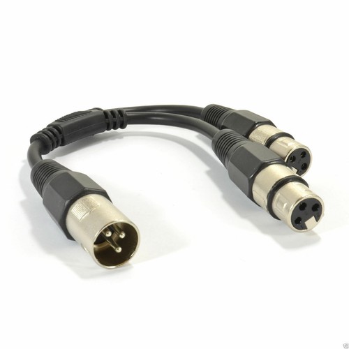 Xlr adapter stecker auf - adapter, 2x