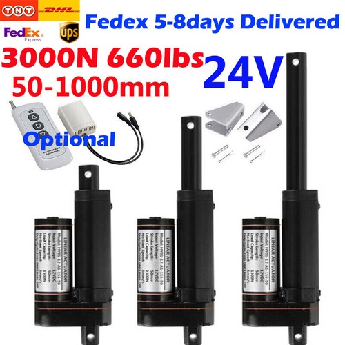 24v 3000n 50mm - 3000n, 5mm/s