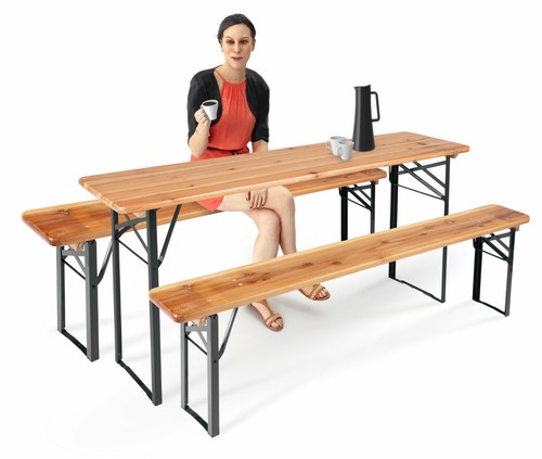 Bierbank klappbar campingbank - bierbank,