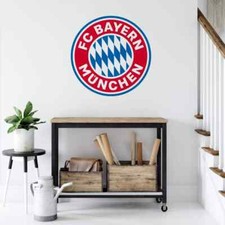 Wandtattoo FC Bayern München Logo ohne Sterne offizielles Lizenzprodukt 