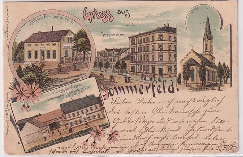 08467 lithographie gruß - 08467,