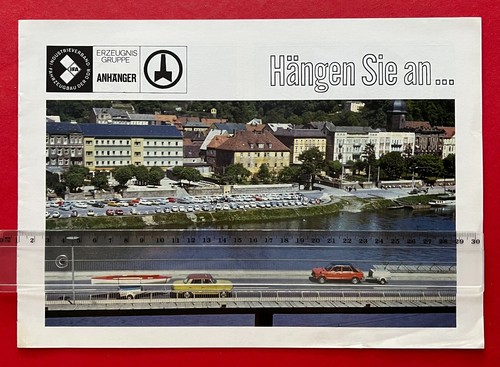 Ddr reklame prospekt 1977 - ddr,