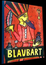 Klaus Süß - Blaubart - Luxusausgabe 10 Ex. - 8 signierte Farbholzschnitte - 2009