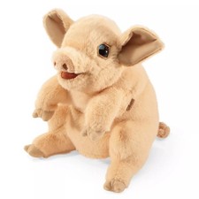 Folkmanis Handpuppe Schweinchen / Piggy Ferkel Schwein 3232