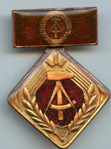 Ddr medaille aktivist der - -,
