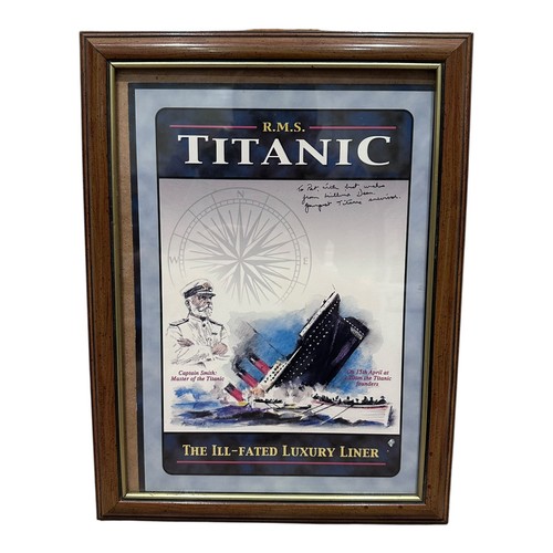 Rms titanic gerahmter druck - titanic,