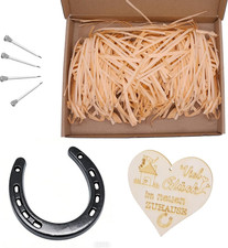 Hufeisen Glücksbringer Set