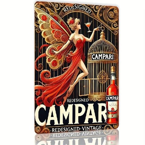 Blechschild campari - blechschild,