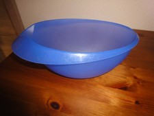 Tupperware Junge Welle Rührei Sahne Schüssel oval blau 1,5 L