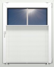 INDEKO Plissee simple Lichtschutz, ohne Bohren, verspannt, Klemmfix 70 x 220 cm