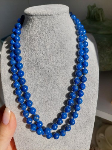 Luxuriöse lange lapislazuli - lange,