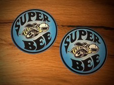 2x Super Bee Aufkleber Dodge