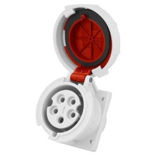 Mennekes CEE Einbausteckdose 32A 5p 400V IP67 gerade Typ 240A Anbausteckdose