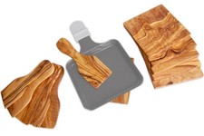 Raclette-Schaber & Untersetzer