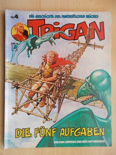 Comic trigan die - comic,, trigan,