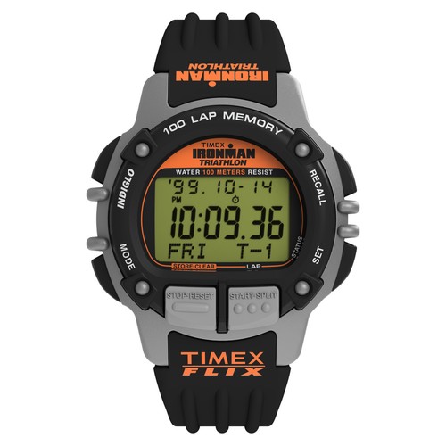 Timex tw5m63200 ironman flix - timex,