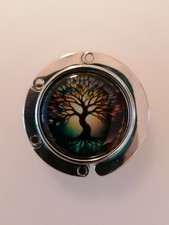 Taschenaufhänger Taschenhalter Tisch Haken Baum 4,5 cm neuwertig