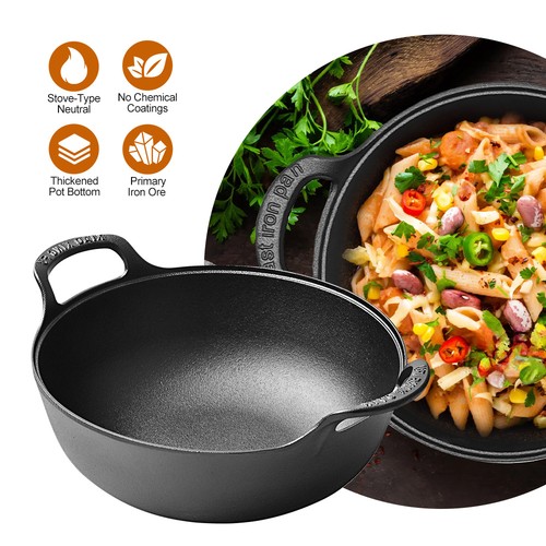 20cm gusseisen wok induktion - 20cm,