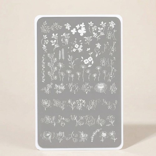 Xxl stamping schablone blume - xxl, 2