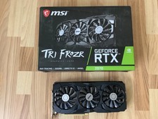 MSI RTX 2070 TRI Frozr Nvidia Grafikkarte-OVP-FUNKTIONIERT EINWANDFREI GEBRAUCHT