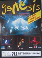 Genesis - Kiel 1992 Rare Original Tourposter