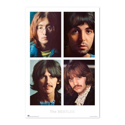 Poster the beatles white - -,