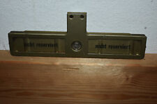 Original Alte Abteilschild/Messing,DB,Eisenbahn,Reserviert/Nicht Reserviert,Deko