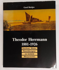 Heimatbuch THEODOR HERRMANN 1881-1926 Zeichner Maler Designer Stade Worpswede