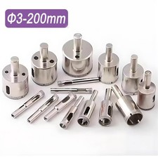 Diamantbohrer Φ 3 - 200mm Hohlbohrer Lochsäge Bohrkrone Fliesenbohrer Glasbohrer