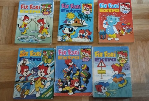 Fix und foxi taschenbuch - 6x,
