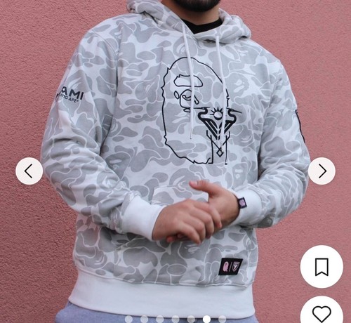 Bape inter miami camo - bape, x