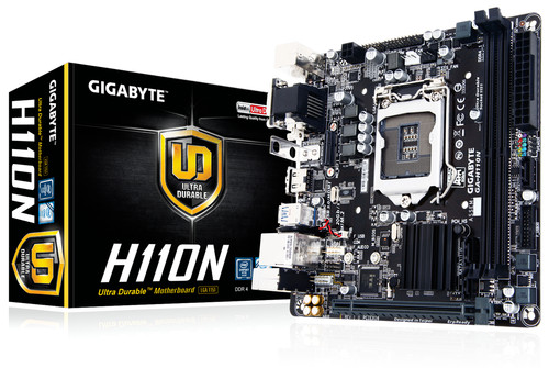Gigabyte h110n motherboard - gigabyte, ga-h110n