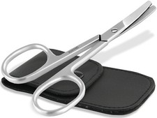 Pfotenschere Kleine Fellschere Hundeschere 9 cm Hunde Haarschere mit Etui