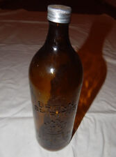 Spiritusflasche Brennspiritus leer DDR Design 