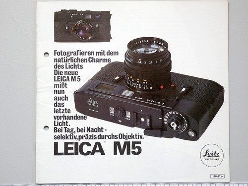 Leitz leica broschüre - ,