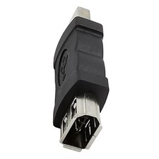 Firewire IEEE 1394 6 Pin Buchse auf USB Stecker Adapterstecker, für Computer